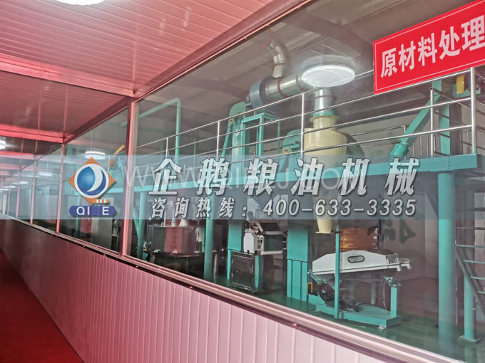 企鵝機械提供全套花生油提取設(shè)備，服務(wù)周到獲稱贊(圖3)